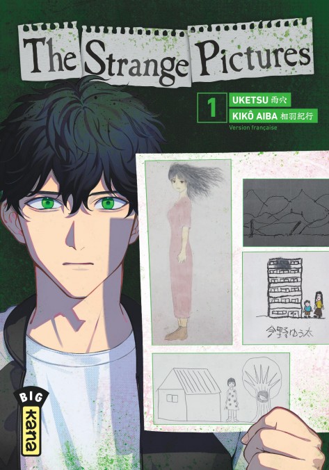 Couverture Manga The Strange Pictures Tome 1